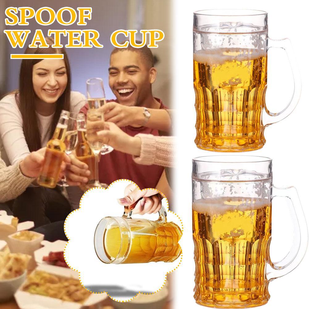 Double Wall Mug - كوب بيرة ثلج مزيف مع جدار