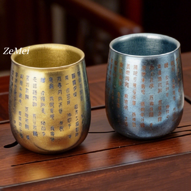 Double Wall Mug - كوب قهوة من التيتانيوم النقي بجدار