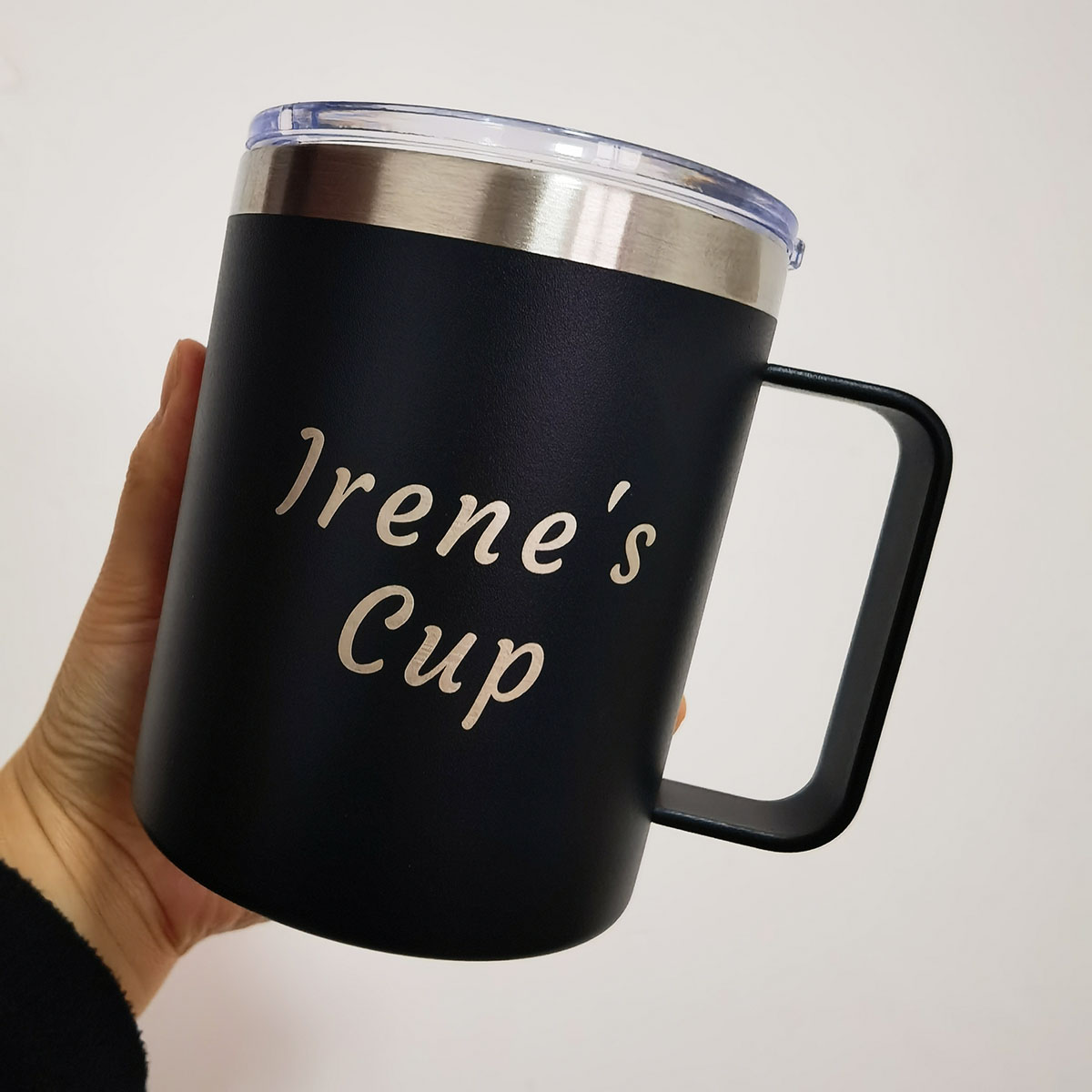 Double Wall Mug - 16 أوقية الفولاذ المقاوم للصدأ كوب