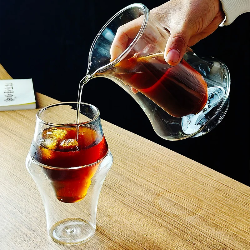 كوب قهوة إسبريسو زجاجي مزدوج ا - مراجعة Double Wall Mug وسعره
