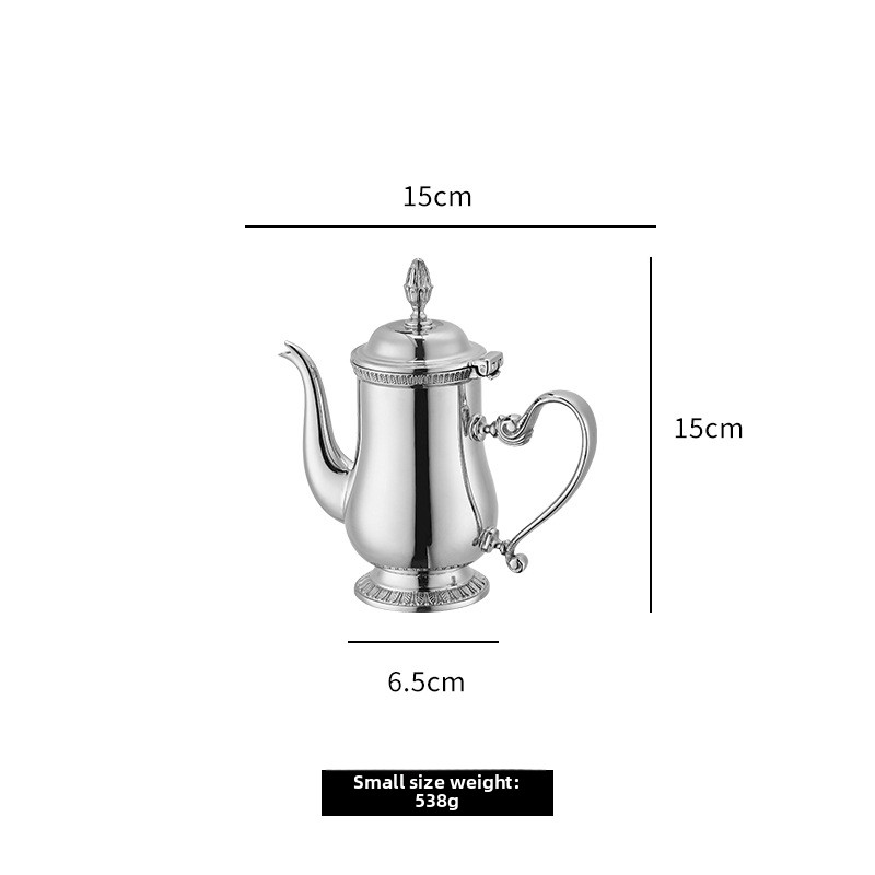 طقم شاي وقهوة من الفولاذ المقا - مراجعة Coffee Tea English وسعره