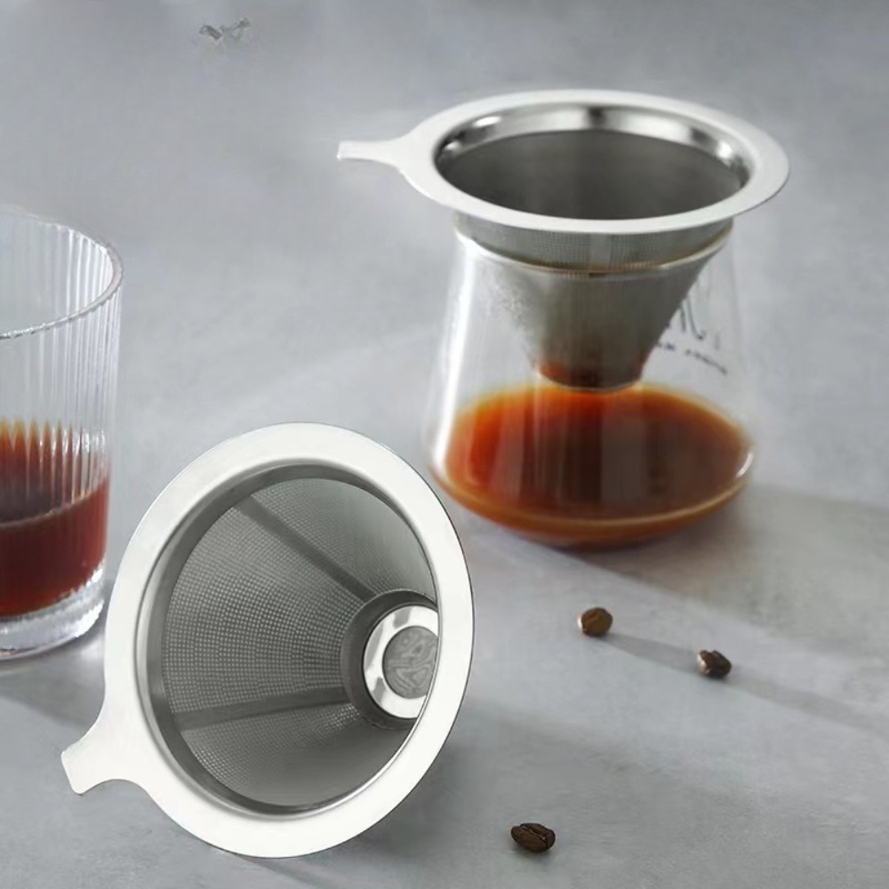 فلتر قهوة كبير قابل لإعادة الا - مراجعة Coffee&Tea House Opinie وسعره