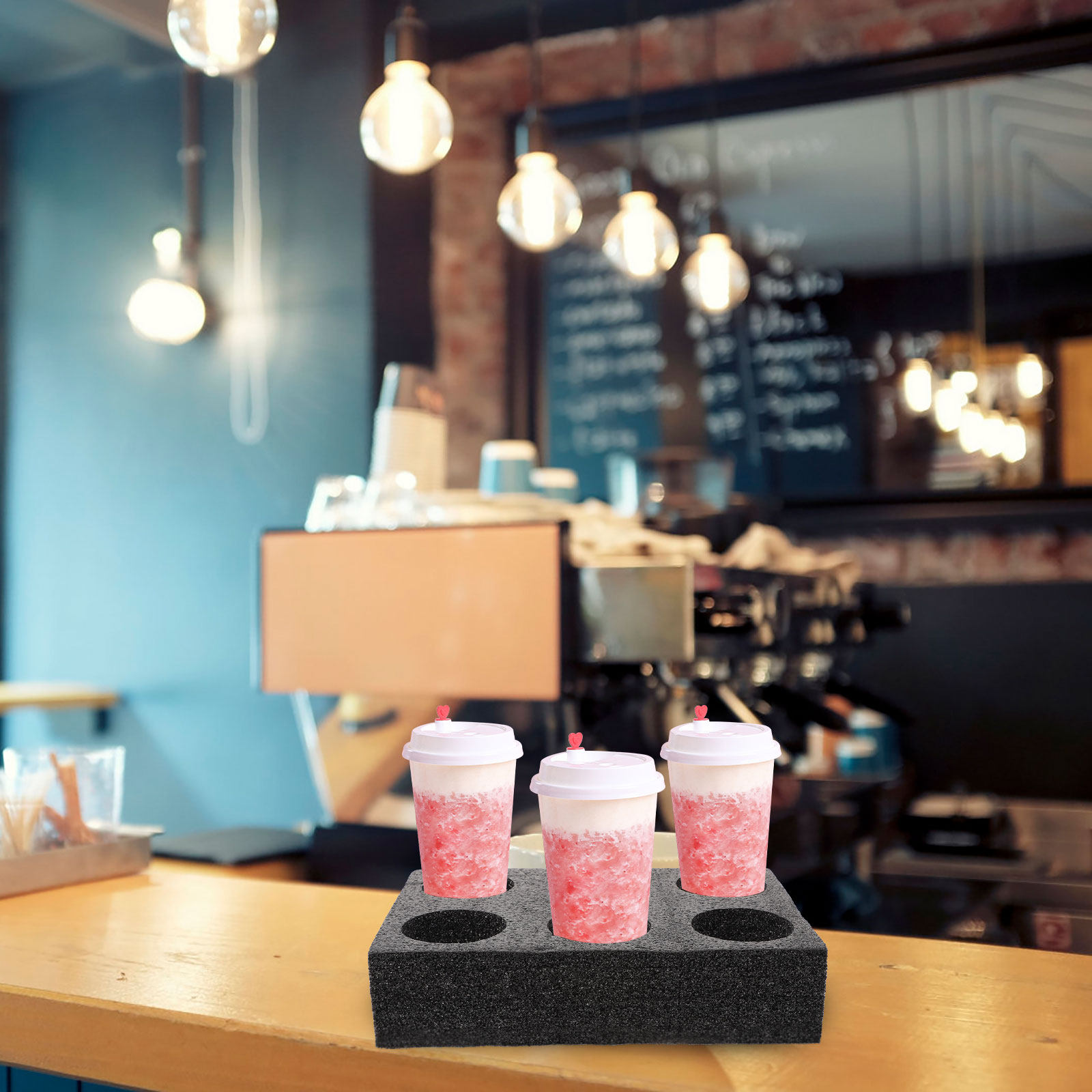 قطعتان من حامل المشروبات القاب - مراجعة Coffee Tea Cups وسعره