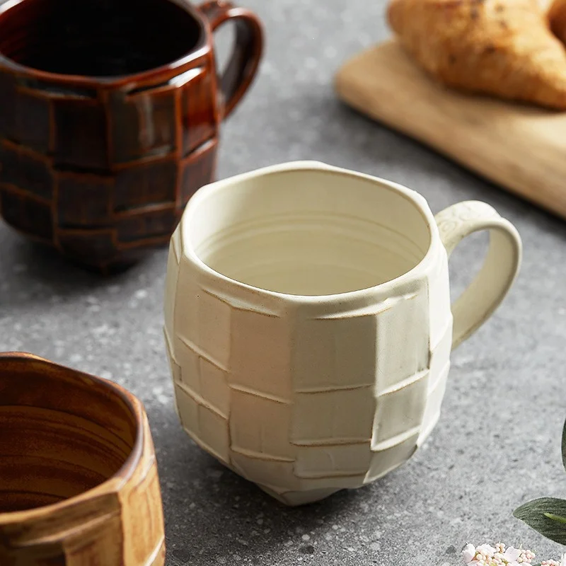 كوب سيراميك يدوي الصنع بتصميم  - مراجعة Coffee Tea Japan وسعره