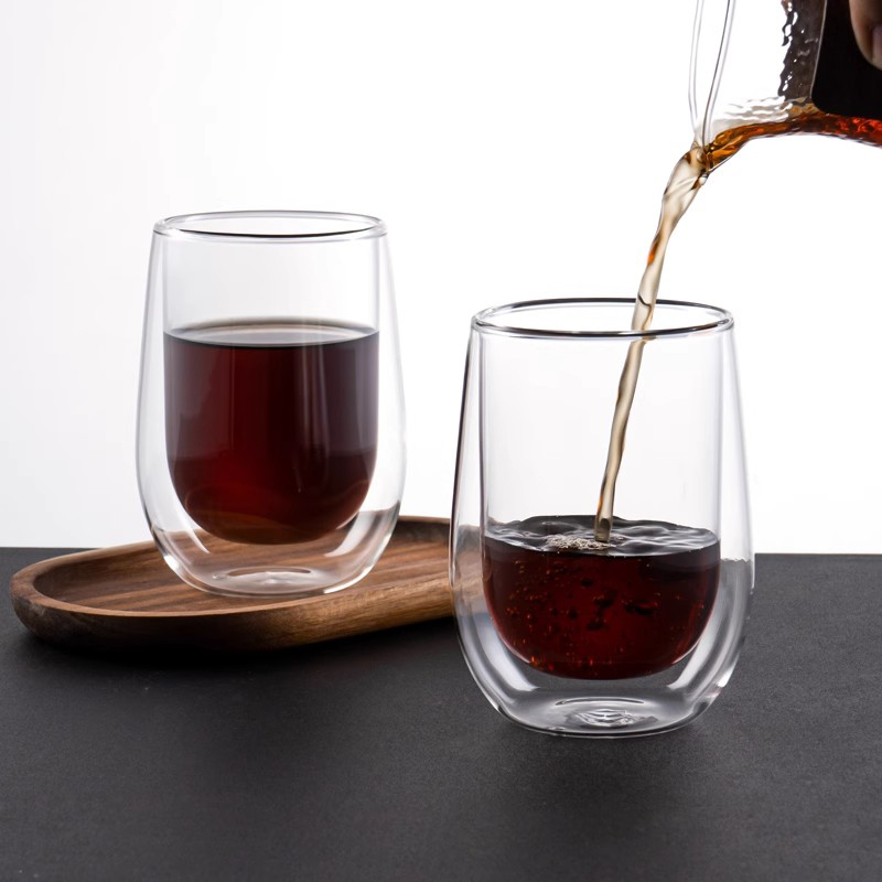 2/4 قطع أكواب إسبريسو مزدوجة ا - مراجعة Double Wall Mug وسعره