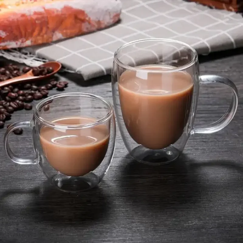 كوب قهوة زجاجي بجدار مزدوج، كو - مراجعة Coffee Tea Vodka وسعره
