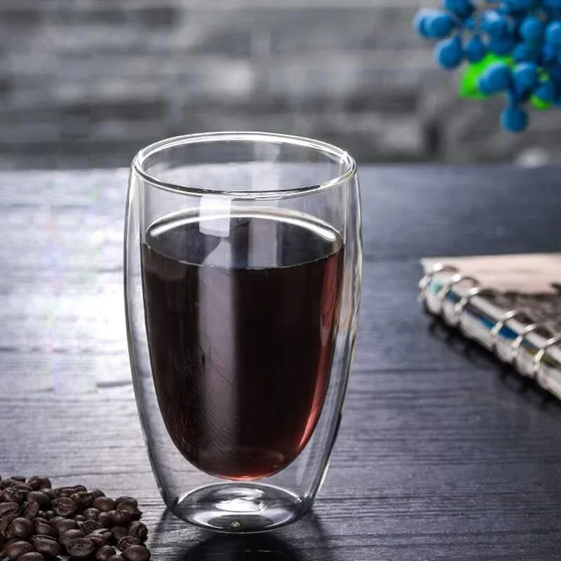 كوب قهوة زجاجي بجدار مزدوج، كو - مراجعة Coffee Tea Vodka وسعره