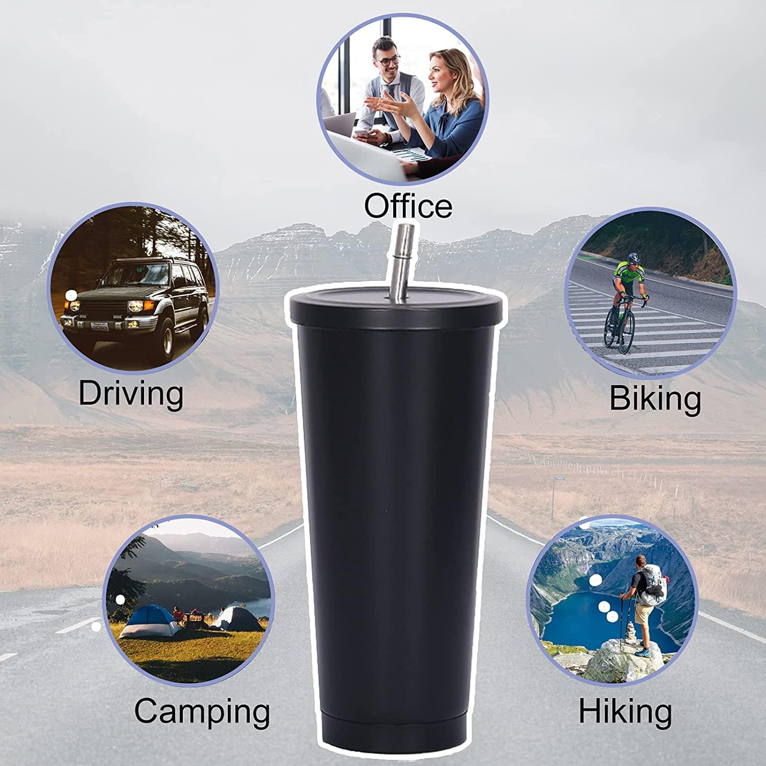 كوب معزول مزدوج الجدار سعة 750 - مراجعة Double Wall Mug وسعره
