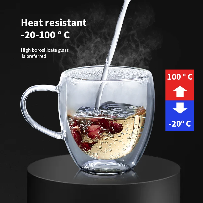 شفافة فنجان قهوة زجاجي الحليب  - مراجعة Coffee Tea Vodka وسعره