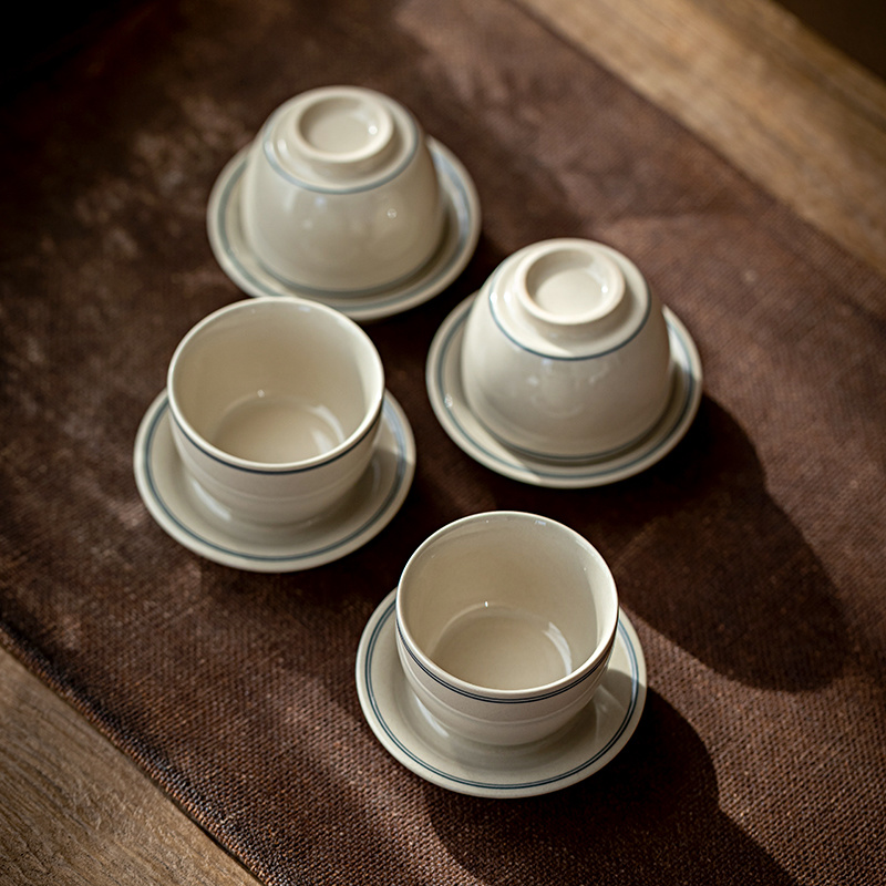 CHANSHOVA-طقم فنجان شاي وصحون  - مراجعة Coffee Tea Catering وسعره