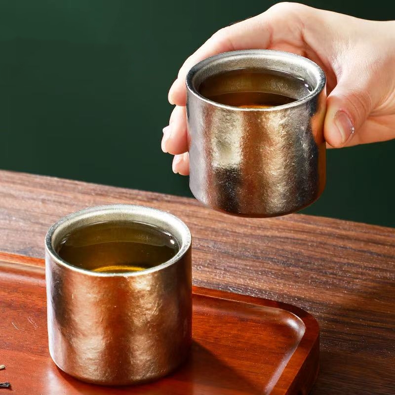كوب قهوة صغير من التيتانيوم ال - مراجعة Double Wall Mug وسعره