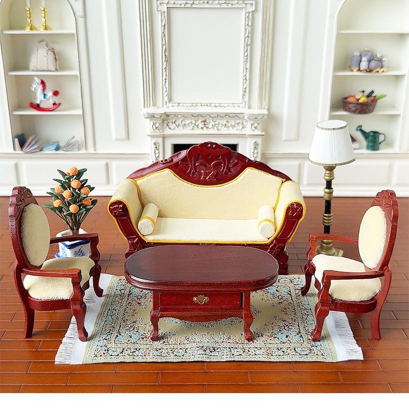 1:12 دمية مصغرة طاولة مستديرة  - مراجعة Coffee Tea Home وسعره