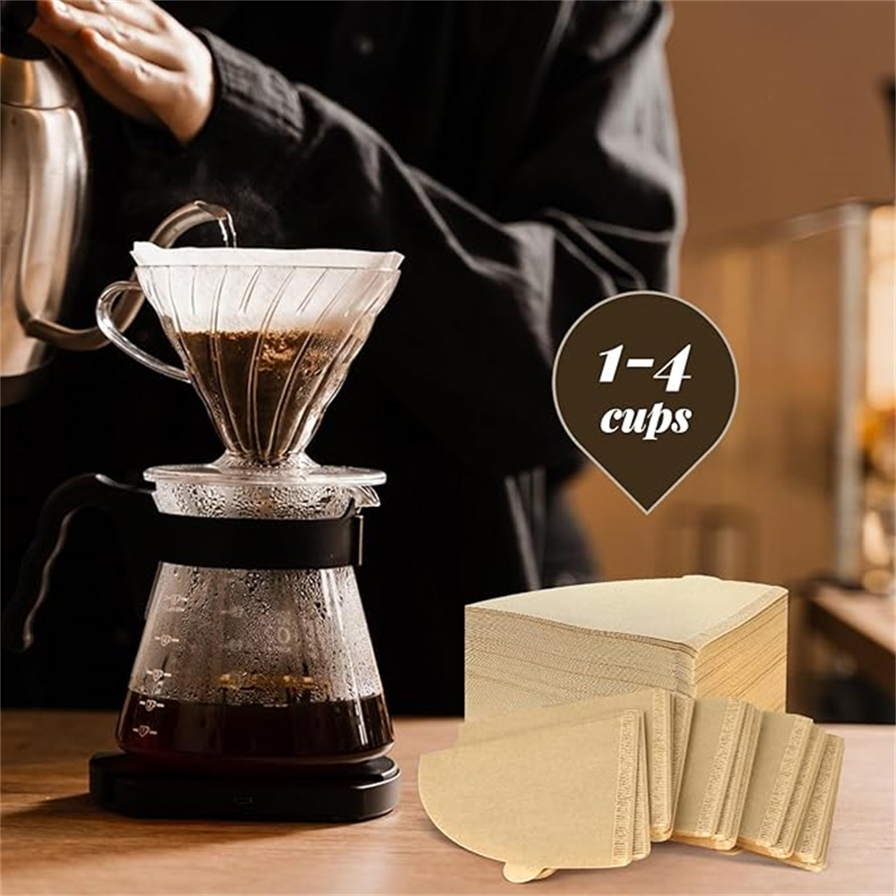 ورق ترشيح قهوة على شكل حرف V ، - مراجعة Coffee Tea Catering وسعره