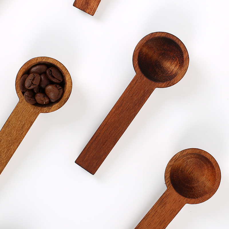ملعقة خشب الصندل للقهوة والتوا - مراجعة Coffee Tea Knits وسعره