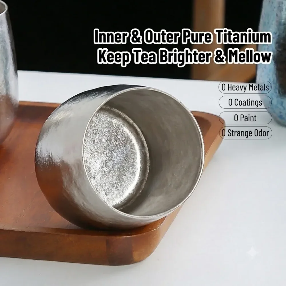 كوب قهوة من التيتانيوم النقي م - مراجعة Double Wall Mug وسعره