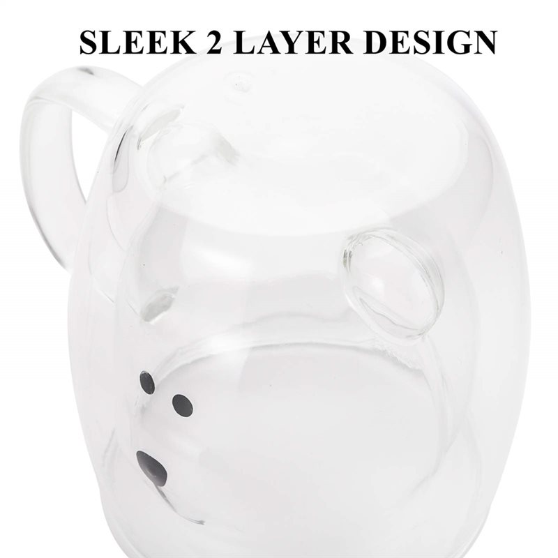 A76I-أكواب زجاجية معزولة بجدار - مراجعة Double Wall Mug وسعره