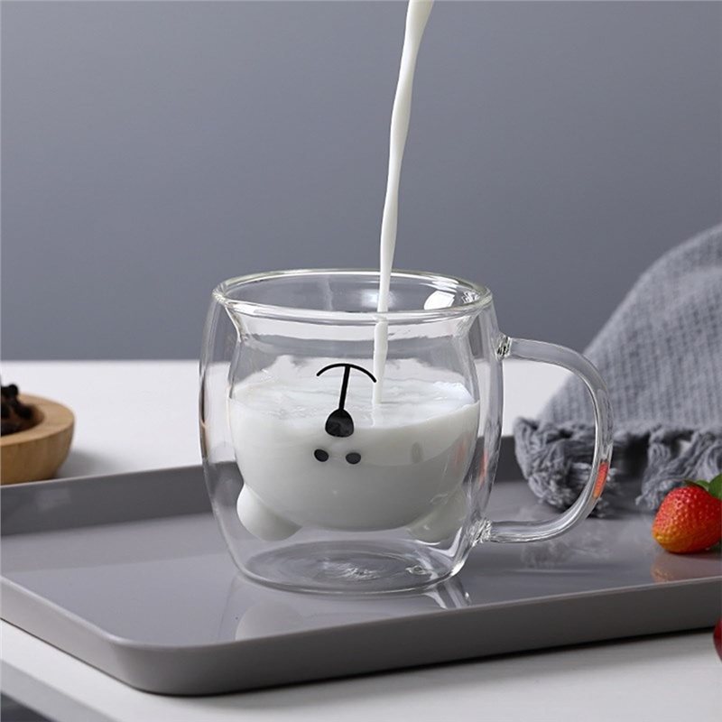 A76I-أكواب زجاجية معزولة بجدار - مراجعة Double Wall Mug وسعره