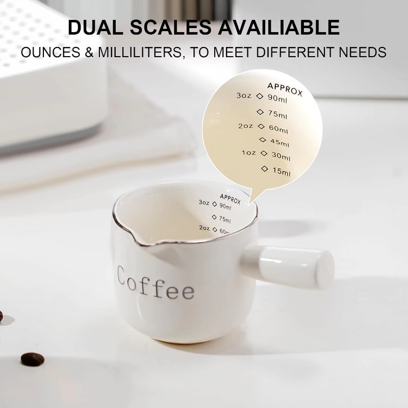 كوب قهوة سيراميك صغير بمقبض وف - مراجعة Coffee Tea Cups وسعره