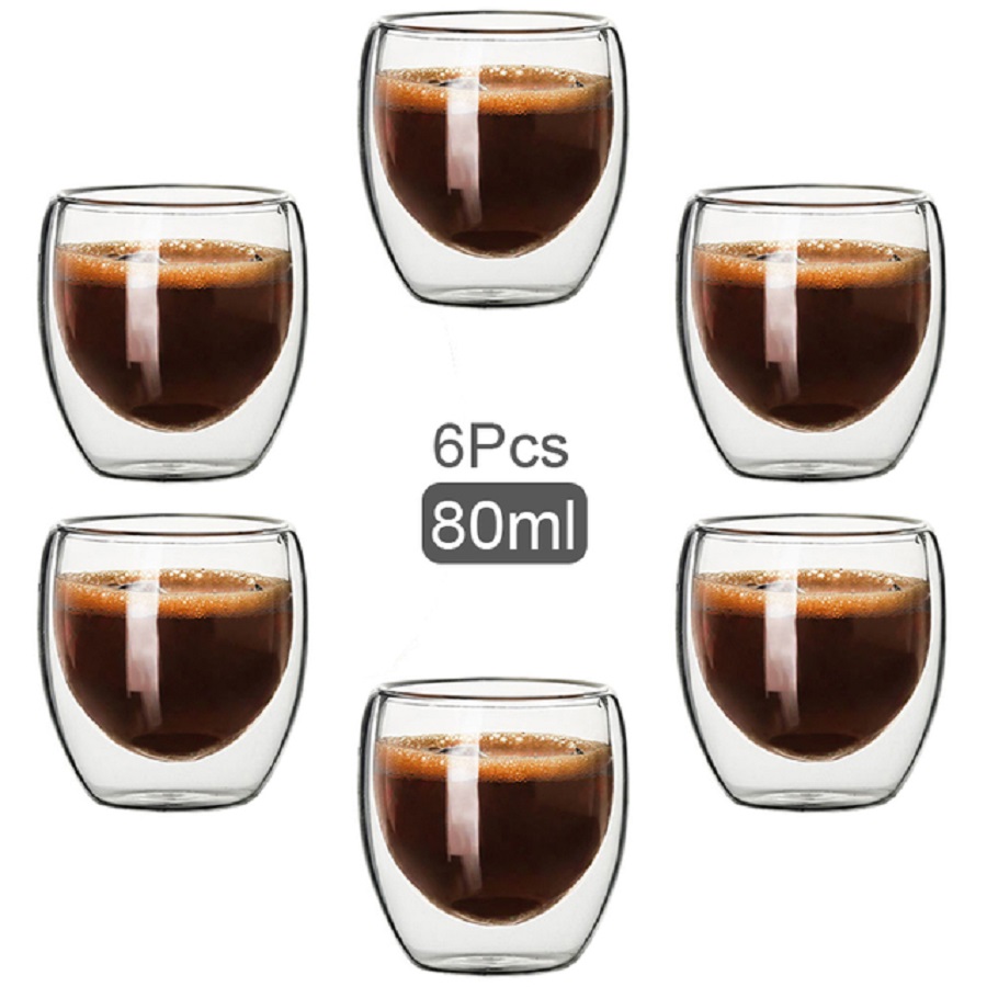 أكواب قهوة زجاجية مزدوجة الجدا - مراجعة Double Wall Mug وسعره