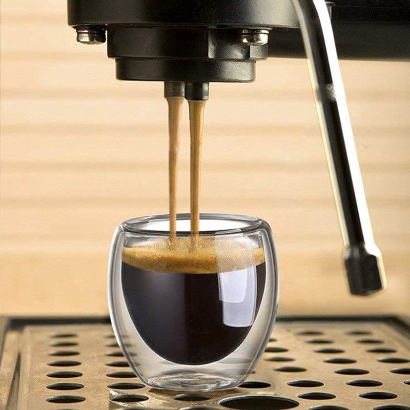 أكواب قهوة زجاجية مزدوجة الجدا - مراجعة Double Wall Mug وسعره