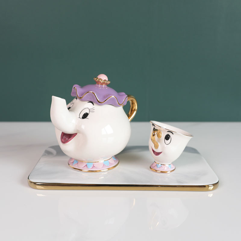 إبريق شاي كرتوني بتصميم الجميل - مراجعة Coffee Tea Catering وسعره