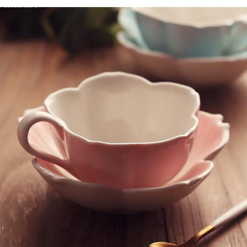 طقم أطباق فنجان قهوة سيراميك أ - مراجعة Coffee Tea English وسعره