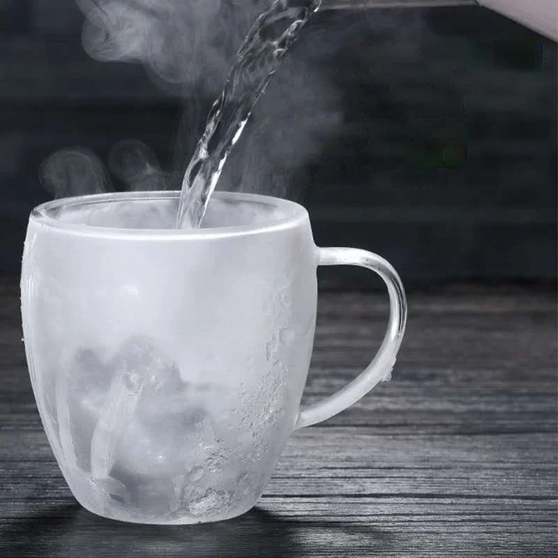 مزدوج أسفل الجدار الزجاجي فنجا - مراجعة Coffee Tea Vodka وسعره