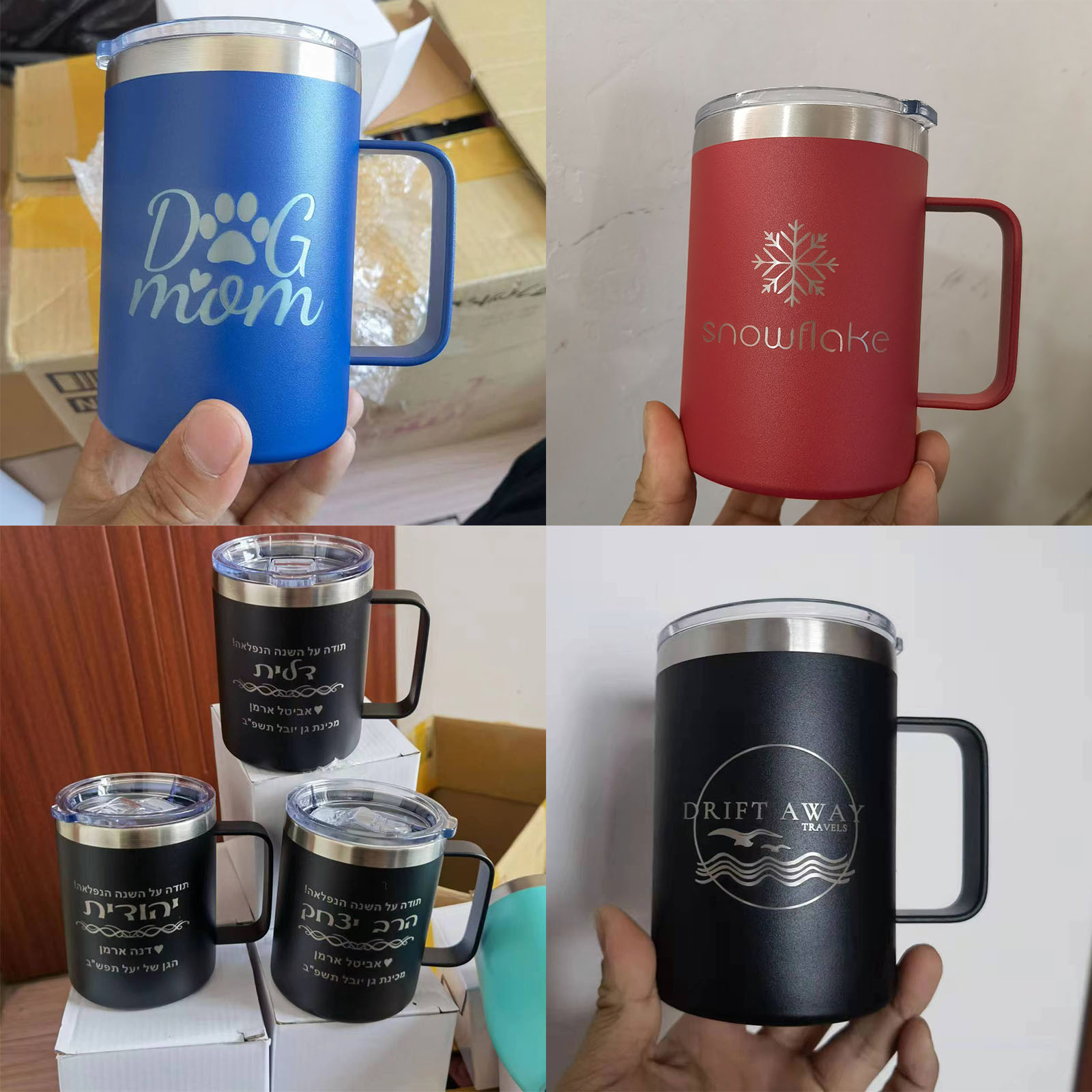 16 أوقية الفولاذ المقاوم للصدأ - مراجعة Double Wall Mug وسعره