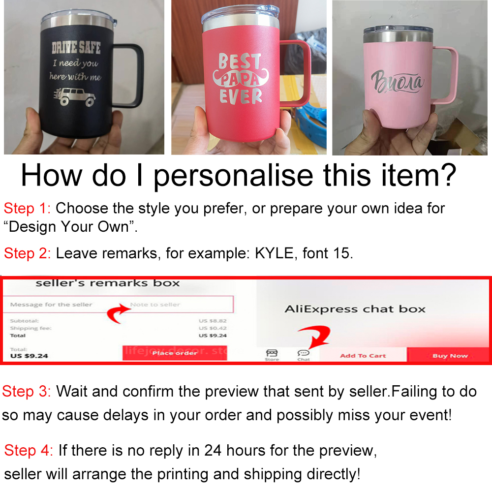 16 أوقية الفولاذ المقاوم للصدأ - مراجعة Double Wall Mug وسعره