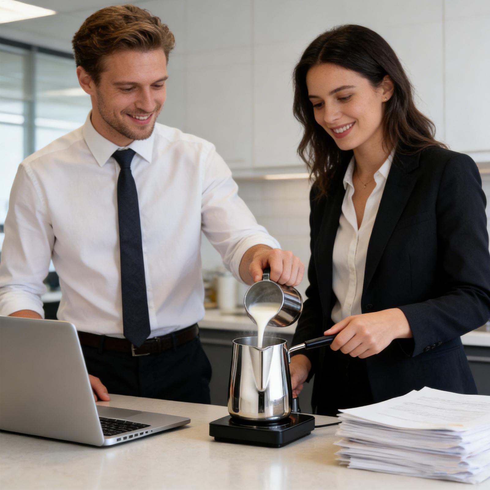 إبريق قهوة تركي سعة 600 مل مع  - مراجعة Coffee Tea Home وسعره
