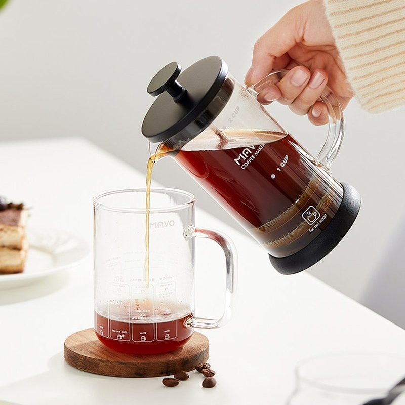 ماكينة صنع القهوة الفرنسية من  - مراجعة Coffee Tea Home وسعره