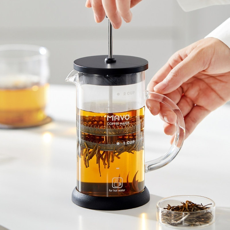 ماكينة صنع القهوة الفرنسية من  - مراجعة Coffee Tea Home وسعره