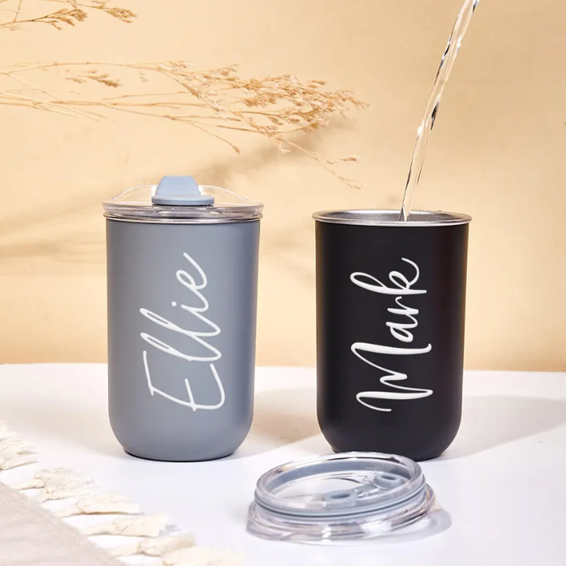 كوب قهوة محمول مخصص من الفولاذ - مراجعة Double Wall Mug وسعره