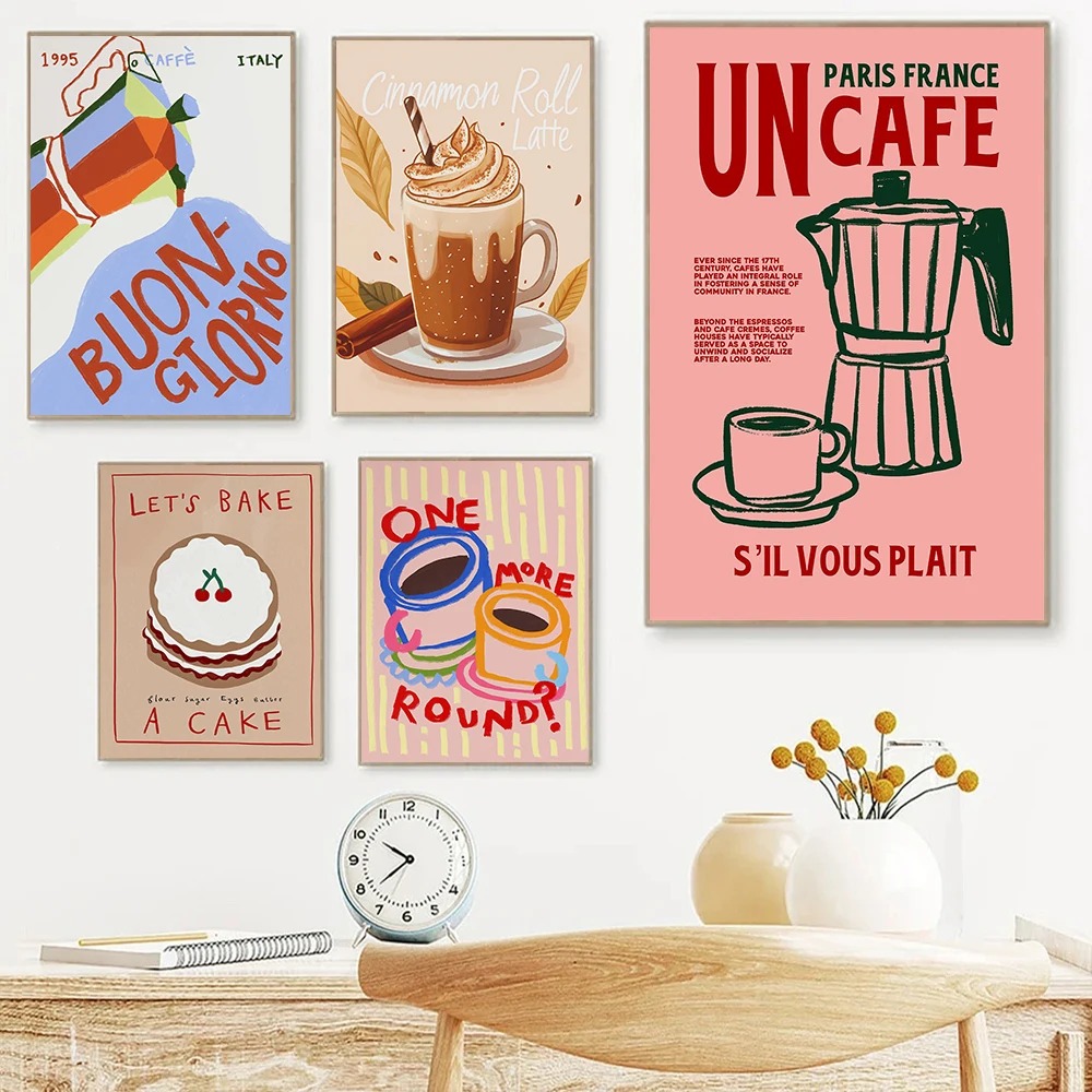 لوحة قماشية بتصميم مقهى وشاي ب - مراجعة Coffee Tea Picture وسعره