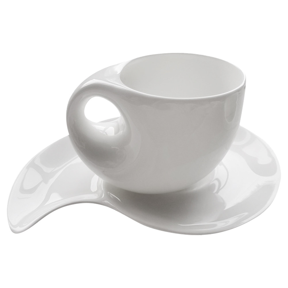 طقم فنجان قهوة سيراميك مع صحن، - مراجعة Coffee Tea Home وسعره