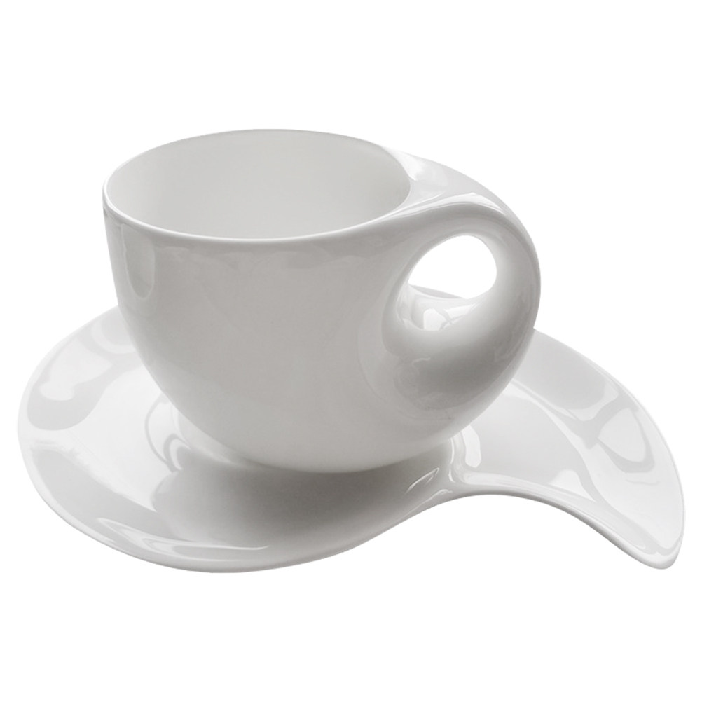 طقم فنجان قهوة سيراميك مع صحن، - مراجعة Coffee Tea Home وسعره