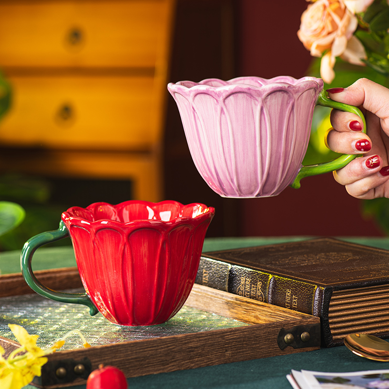 الإبداعية السيراميك فنجان القه - مراجعة Coffee Tea English وسعره