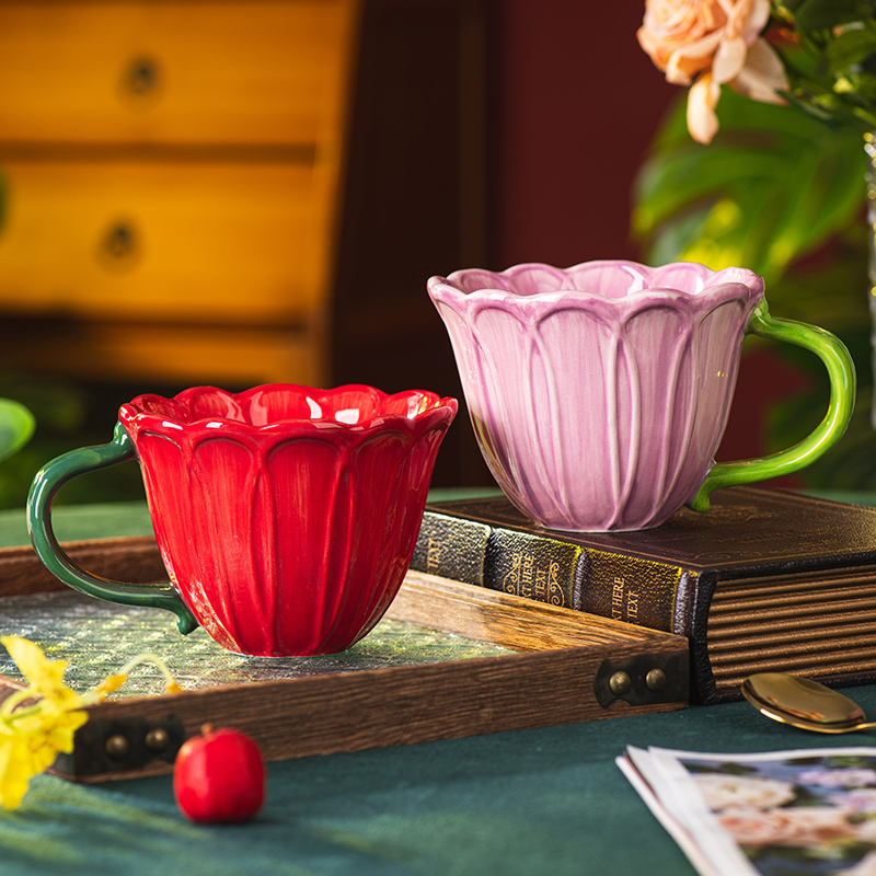 الإبداعية السيراميك فنجان القه - مراجعة Coffee Tea English وسعره