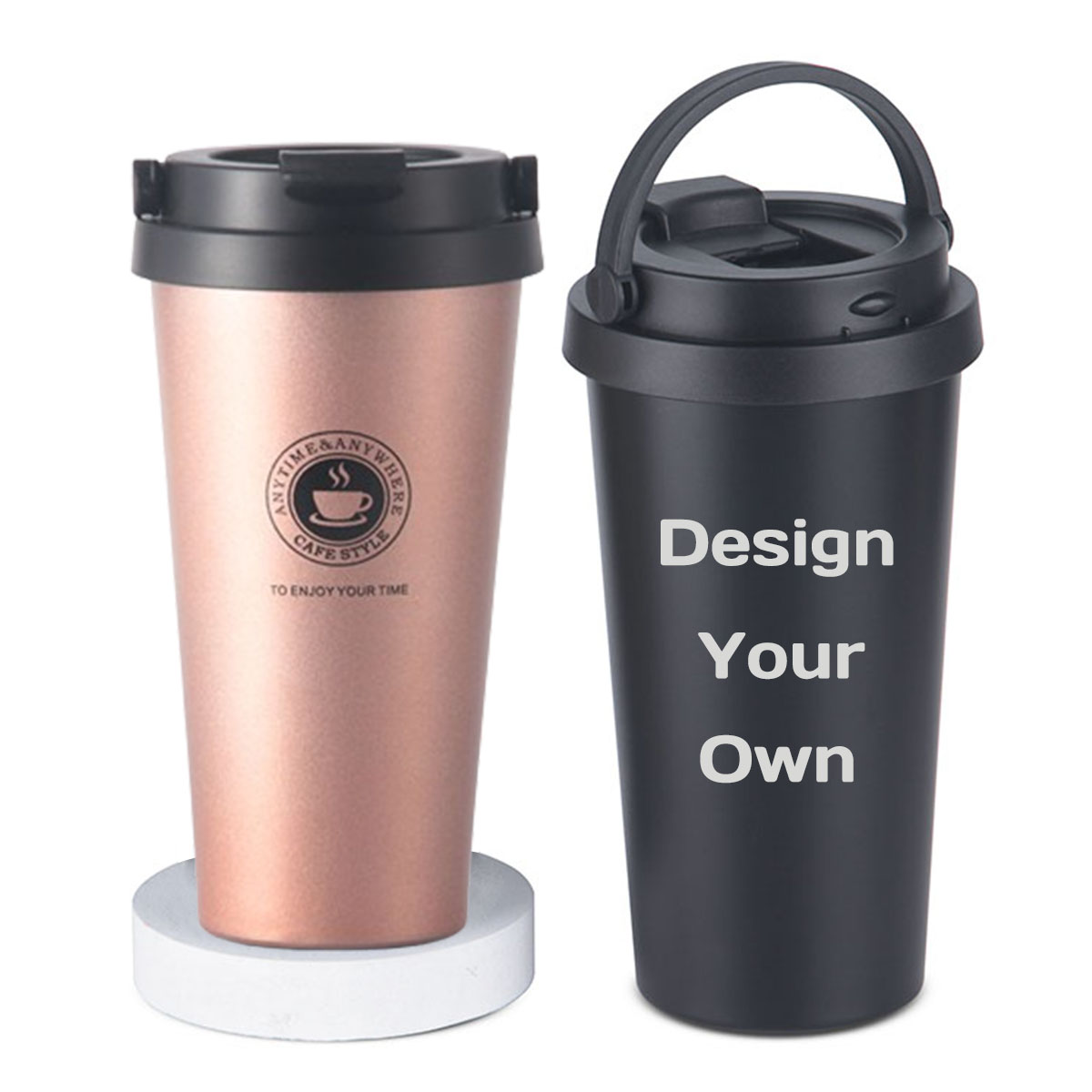 كوب قهوة معزول للسفر سعة 16 أو - مراجعة Double Wall Mug وسعره