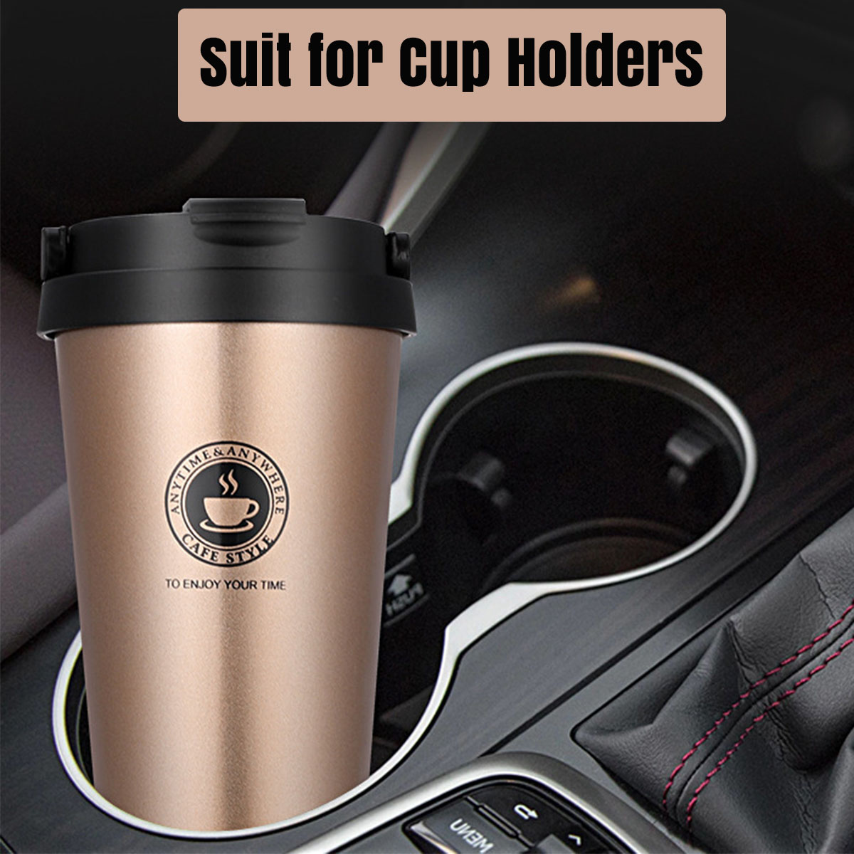 كوب قهوة معزول للسفر سعة 16 أو - مراجعة Double Wall Mug وسعره
