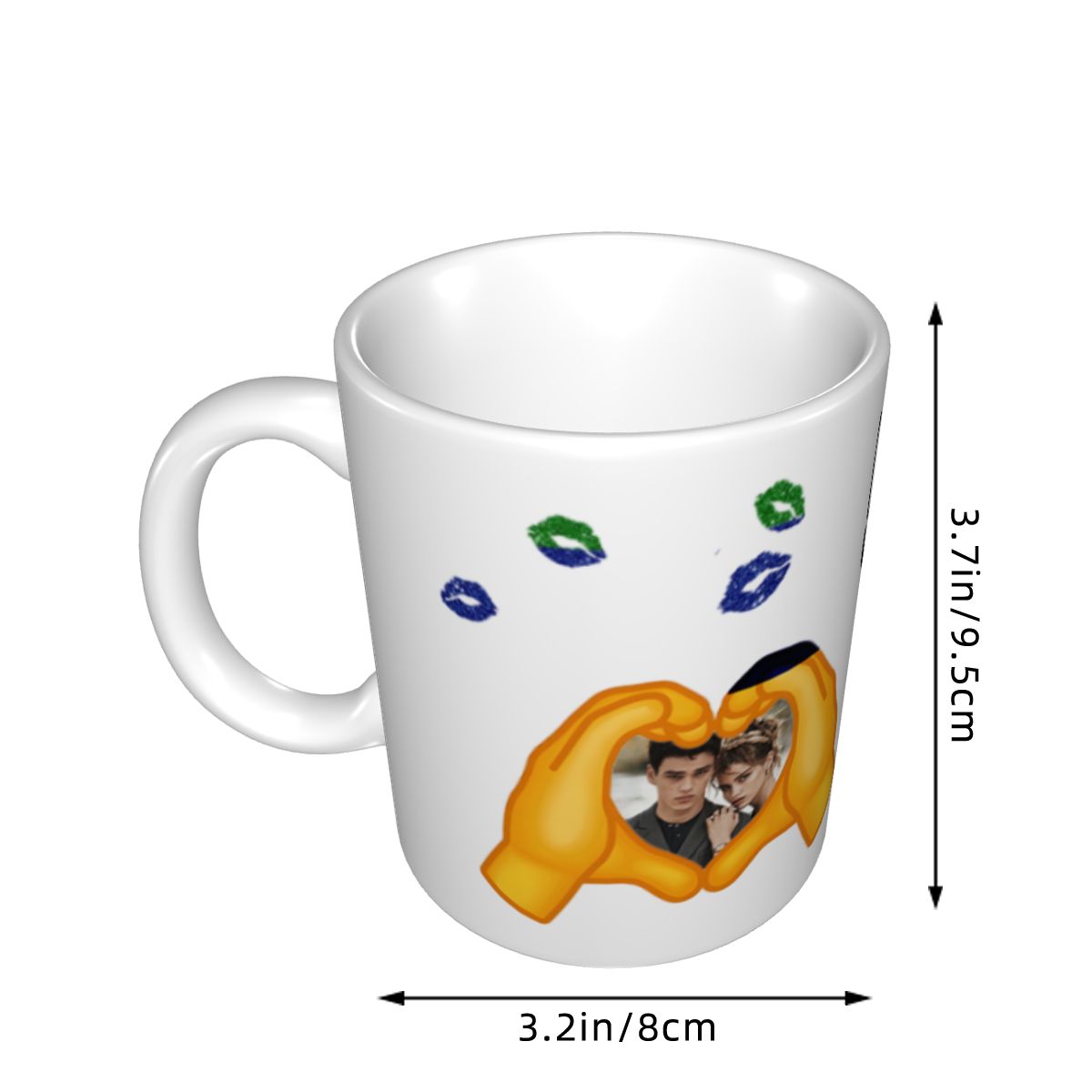 صورة مخصصة للزوجين وجه مخصص شخ - مراجعة Coffee Tea Picture وسعره
