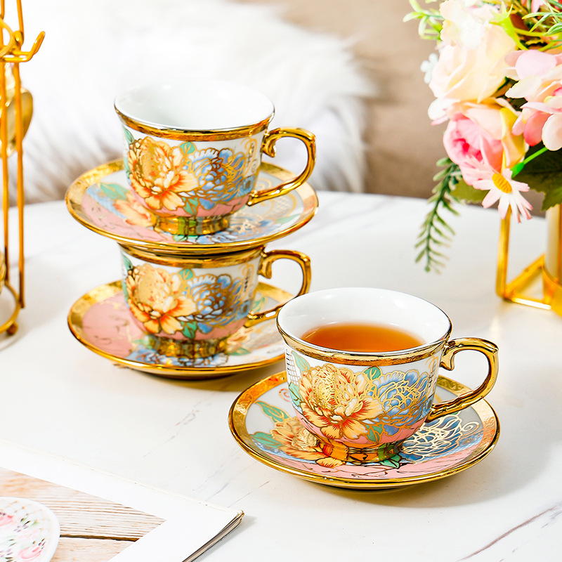 14 قطعة مجموعة المنزلية طقم شا - مراجعة Coffee Tea English وسعره